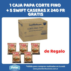 1 CAJA PAPA CORTE FINO + 5...
