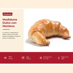 Gran Medialuna Dulce 50 gr Bompaning