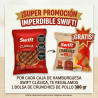 1 Caja Swift Clásicas + 1 Crunch de Pollo GRATIS